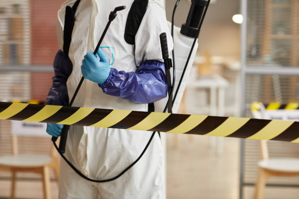 Professional Trauma Scene Cleanup technician working in Edna, TX